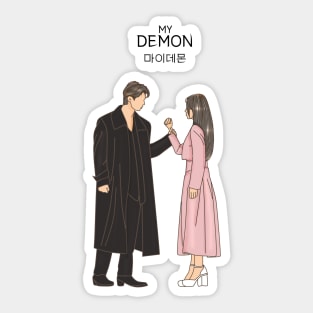 My Demon Kdrama Fan Art Sticker